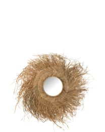 Miroir Rond Jonc Naturel