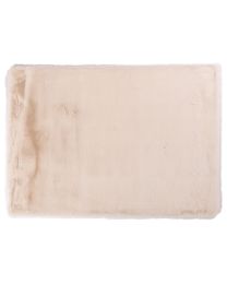 Tapis Super Doux à Poils Longs 10off Blanc 60x90cm